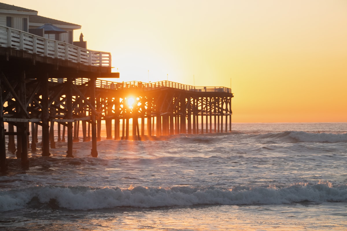 Pacific Beach boardwalk